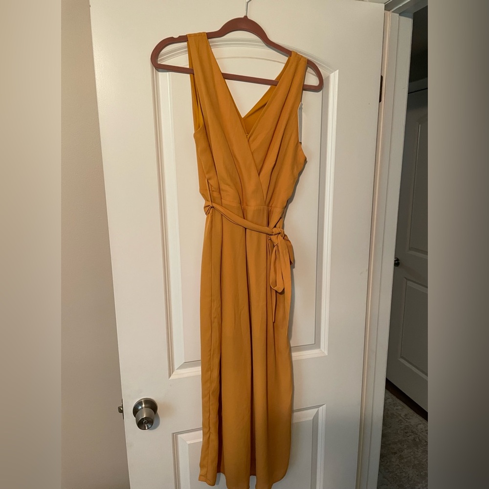 Autumn yellow woman’s jumper size s
